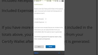 Certify Mobile Auto Expense Report Wizard [upl. by Ahsilef214]