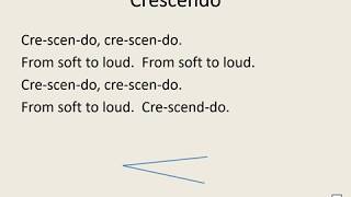 Crescendo Decrescendo [upl. by Verney]