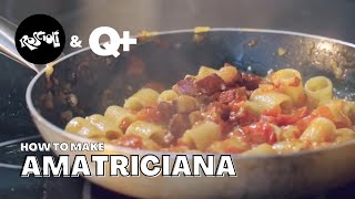 How to make Amatriciana  Roscioli Rome [upl. by Gerladina313]