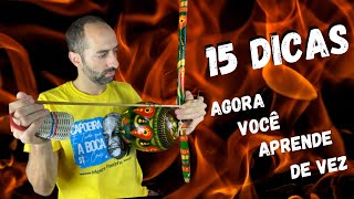 Como tocar Berimbau  Técnicas e Dicas para Tocar com Maestria [upl. by Glory387]