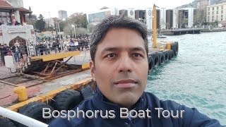 Bosphorus Cruise Trip  Istanbul Tour  Turkey Travel [upl. by Faustine]