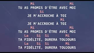 Il a promis dêtre avec moi Sa fidélité [upl. by Nahej]