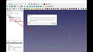 ✅ FreeCAD Error Cannot use selected object Select object must belong to the active body [upl. by Cavill]