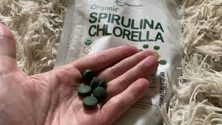 Honest Review Spirulina And Chlorella Tablets [upl. by Dilly]