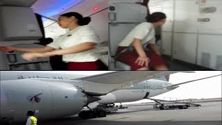 Qatar Airways  Economy Class  Doha to Kuwait [upl. by Atinehs]