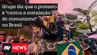 Manifestantes convocam greve geral para segundafeira 07 e pedem adesão de empresários [upl. by Ronoh]