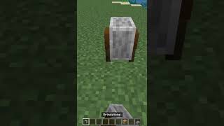 Crafting Grindstone 【real or fake】Crosoft minecraft minecraftshorts [upl. by Fauch]