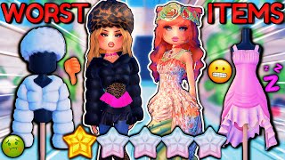 STYLING Your LEAST FAVORITE Items NO MATTER The Theme THIS WAS HARD  ROBLOX Dress To Impress [upl. by Blanding]