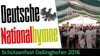 🟢 Deutsche Nationalhymne 🎼  Live  National Anthem of Germany  Deutschlandlied  Schützenfest [upl. by Einwahr]