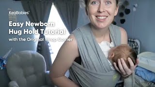 Baby Wrap Tutorial Babywearing For Newborns In Any Wrap Carriers [upl. by Peggie]