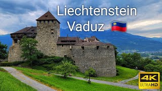 Vaduz Liechtenstein 🇱🇮 in 6 minutes  Walking Tour 4K [upl. by Ikila]