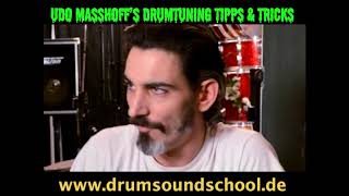 Snare Drum Tuning mit Udo Masshoff Deutsch [upl. by Yehs]