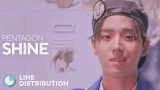 PENTAGON  Shine Line Distribution [upl. by Rodama746]