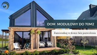 Dom w cenie mieszkania do 70m2 Zobacz jak wygląda gotowy i umeblowany całoroczny dom drewniany 🏠 [upl. by Seiuqram]