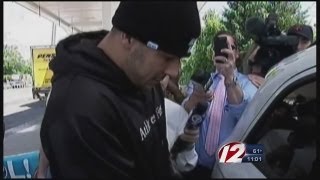 Aaron Hernandez Visits Lawyer and Gilette [upl. by Geller]