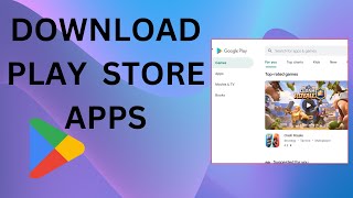 How To Download Google Play Store Apps On PC Win788110 [upl. by Kerman]