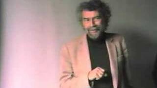 Alain RobbeGrillets lecture  part 9 of 10 [upl. by Alegnave]