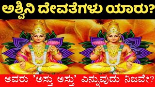 ಅಶ್ವಿನಿ ದೇವತೆಗಳು ಯಾರು ಅವರು ಅಸ್ತು ಅಸ್ತು ಎಂದರೆ ಏನಾಗುತ್ತದೆ  Ashwini god  Asvini kumaras  Ashvins [upl. by Littman]