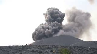 Anak Krakatau 0511 to 08112018 [upl. by Tanberg]