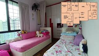 4room Freehold Condo for sale Min walk to Serangoon MRT [upl. by Anirdnajela]