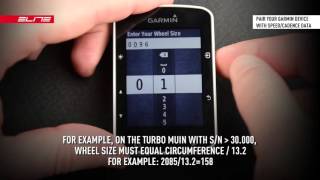 HOW TO configure your Garmin Edge 520 for your Elite trainer with Misuro B [upl. by Aihsetan941]