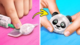 DIY Nano Tape Bubble Fidget Toy 🎨 🐼 Cool Crafts And Amazing Hacks For Your Kids [upl. by Waverley]