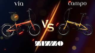 ZiZZO Folding Bikes Campo vs Via  Which is the Best [upl. by Berman]