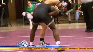 Penn outgrapples Mishawaka in the Backyard Brawl [upl. by Yhcir]