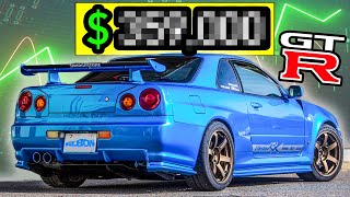 Heres Why You Cant Afford An R34 GTR Skyline [upl. by Naelopan]