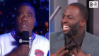 Tracy Morgan Calls Out Draymond for Hating on the Knicks  Inside the NBA [upl. by Zumstein]