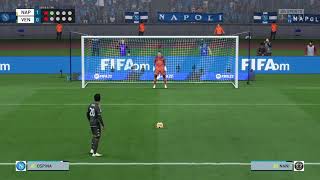 FIFA 22 Penalty Shootout  Napoli vs Venezia  Xbox series X [upl. by Suhpesoj]