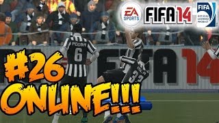 FIFA 14 ONLINE  Partido de Temporada 26  Juventus Vs FC Barcelona [upl. by Aihtenak]