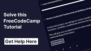 Review JavaScript Fundamentals by Building a Gradebook App  FreeCodeCamp Tutorial [upl. by Rhine939]