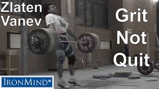 IronMind Big Lift Series Zlaten Vanev 210kg Clean amp Jerk 5 Attempts [upl. by Alhan]