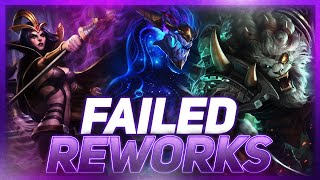 The History Of Reworks That FAILED In League Of Legends [upl. by Norud]