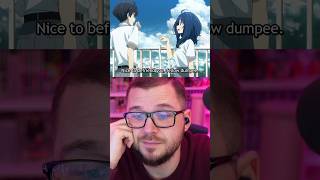 Fastest Rejection in all of Anime 💀 makeina toomanylosingheroines animereaction [upl. by Rickert]