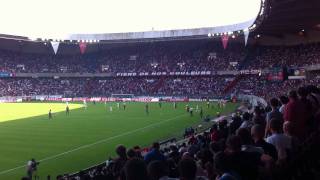 PSG VS Valenciennes Pastore début Parc des Princes [upl. by Einimod]