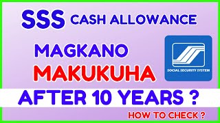 How much pension will I get from SSS after 10 years SSS Senior Citizen Cash Allowance [upl. by Anaek]