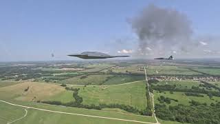 AMAZING GoPro Footage of the B2 Spirit Stealth Bomber in Flight [upl. by Barbra]