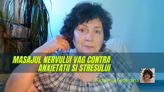 😃 Masajul nervului vag pentru anxietate si stres 🦋 [upl. by Assetal]