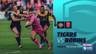 Highlights  Castleford Tigers v Hull KR  2024 Betfred Super League Round 15 [upl. by Artnoed317]