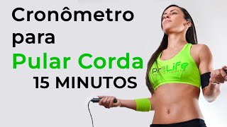 Cronômetro para pular Corda  15 minutos corda pularcordaemcasa [upl. by Annayd462]