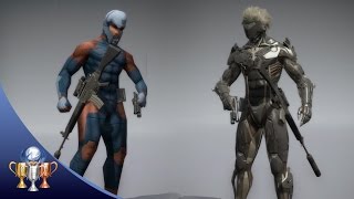 Metal Gear Solid V The Phantom Pain  How to Unlock Raiden and Cyborg Ninja Uniform Skins [upl. by Ellery]