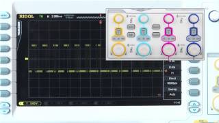 How to trigger and decode an RS232 BUS with a Rigol oscilloscope [upl. by Glen]