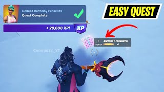 Collect Birthday Presents Fortnite [upl. by Conlan593]