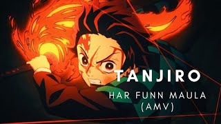 HAR FUNN MAULA ” Tanjiro from demon slayer AMV  dazaidazed [upl. by Retsila419]