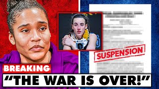 Alyssa Thomas SUSPENDED For RACIST ASSAULT On Caitlin Clark THIS IS HUGE [upl. by Aznarepse483]