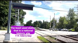 The fitchburg lines least used station [upl. by Selrahc]