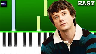 Alec Benjamin  I Sent My Therapist To Therapy  Piano Tutorial EASY [upl. by Ransell784]