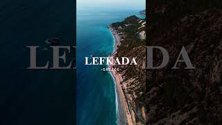 Lefkada Greece from the air djimini3 drone beach [upl. by Reel]